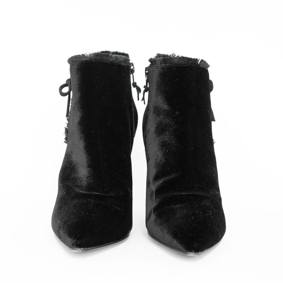 Stuart Weitzman Velvet Boots- Size 8 - Picture 2 of 8